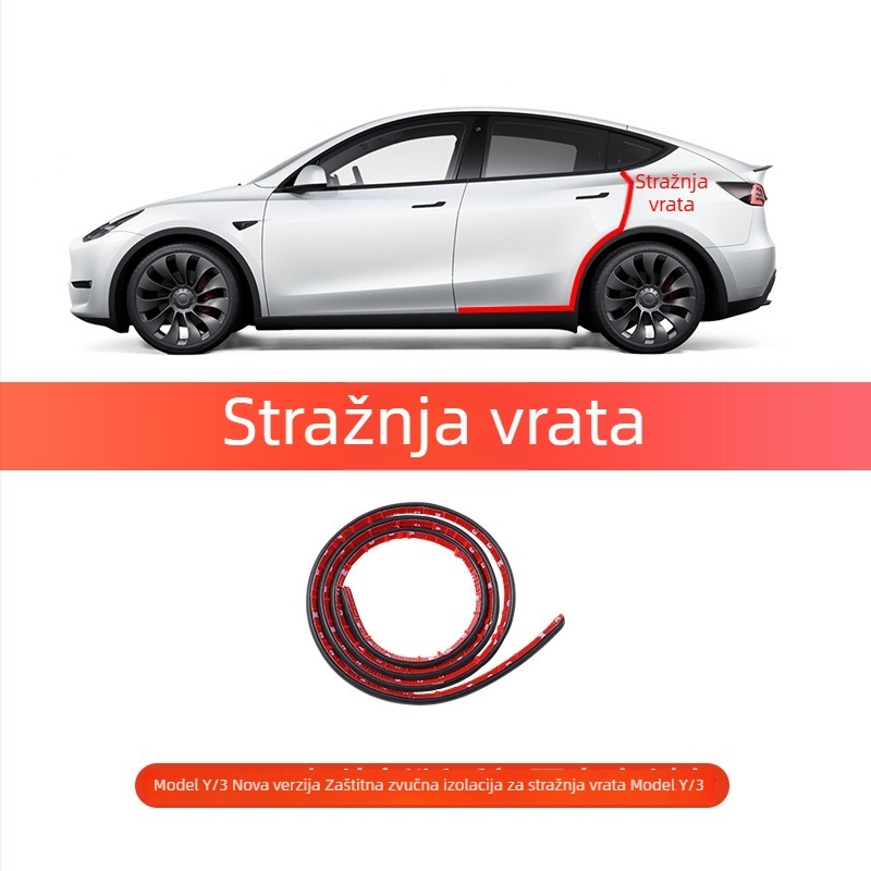 YZ brtveni izolacijski pojas za B-stupac, kompatibilan s Tesla