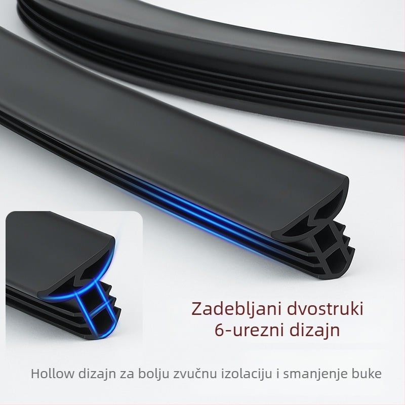 Brtva za srednju konzolu automobila – gumeni materijal, poboljšani model, univerzalna prilagodba, zvučna izolacija