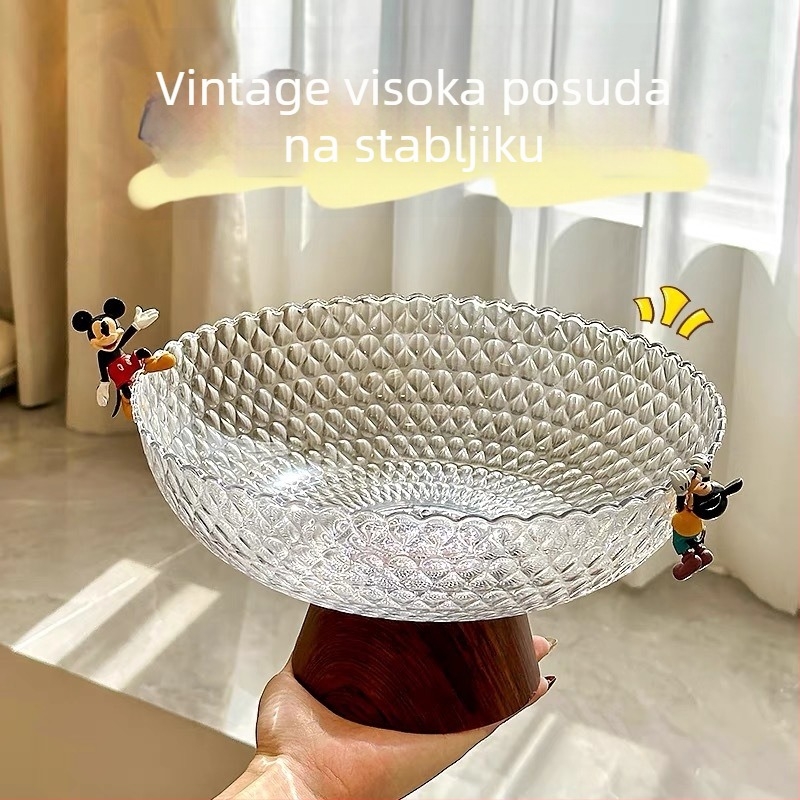 Tanjur za voće – plastičan, svijetlo luksuzan stil, marka Meaningful, izlazak: zima 2024