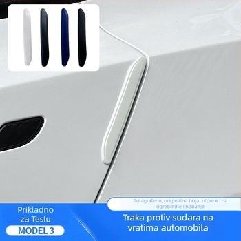 Zaštitna traka za vrata Tesla Model 3 – u originalnoj boji, zaštita od ogrebotina
