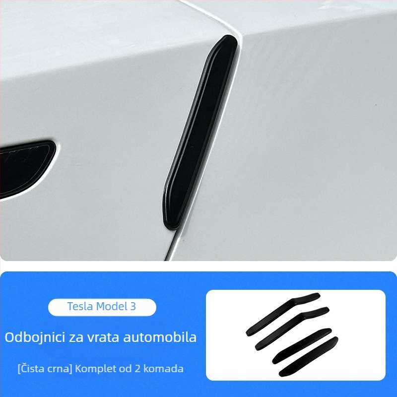 Zaštitna traka za vrata Tesla Model 3 – u originalnoj boji, zaštita od ogrebotina