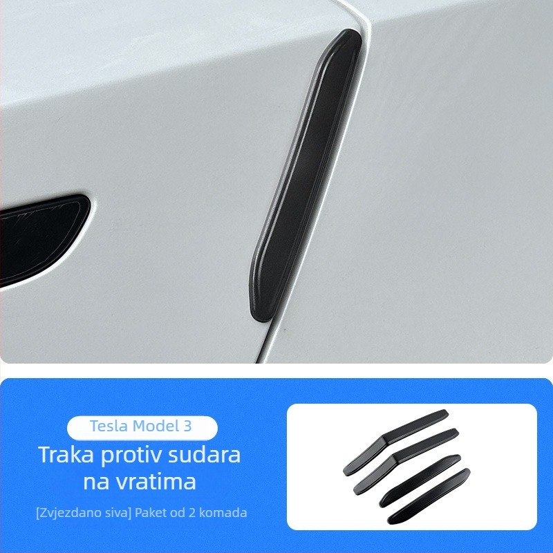 Zaštitna traka za vrata Tesla Model 3 – u originalnoj boji, zaštita od ogrebotina