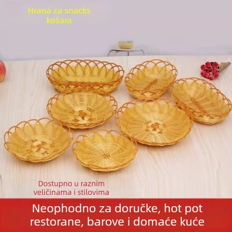 Plastični tanjur za voće, kineski stil, jednostavan dizajn, premium kvalitete, brend Ding chang