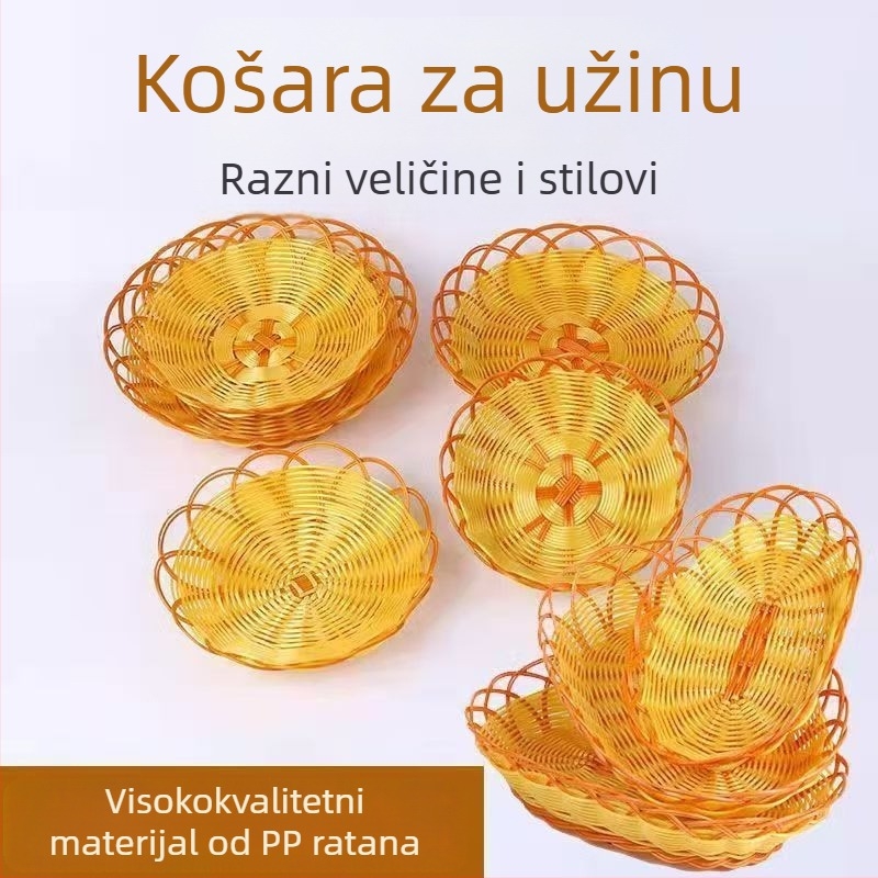 Plastični tanjur za voće, kineski stil, jednostavan dizajn, premium kvalitete, brend Ding chang