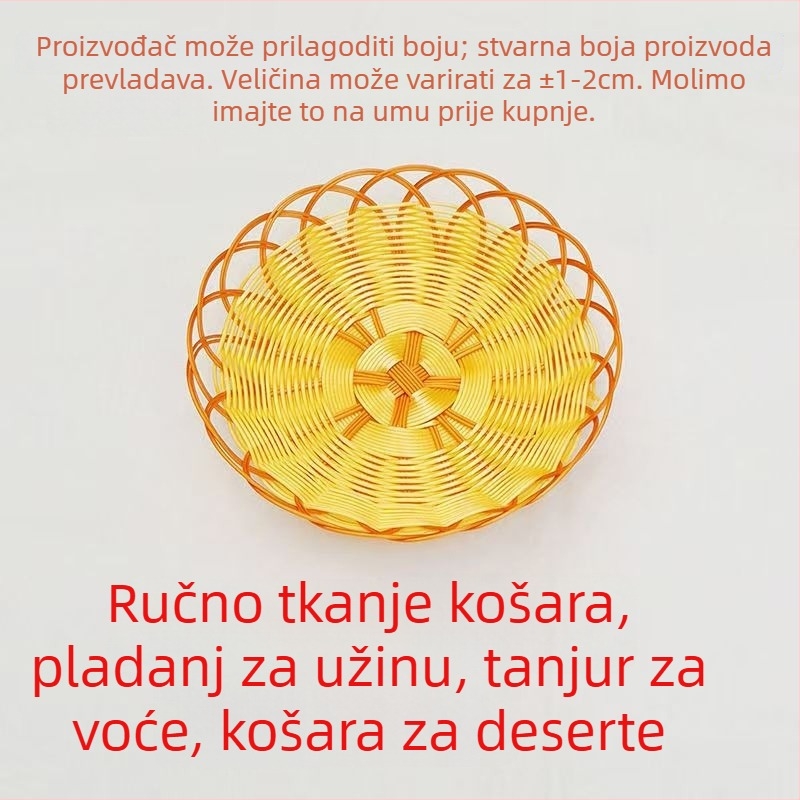 Plastični tanjur za voće, kineski stil, jednostavan dizajn, premium kvalitete, brend Ding chang