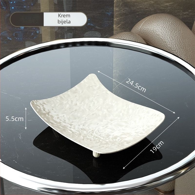 Činija za voće Hua yixuan, materijal PP, stil laganog luksuza, težina 95 g