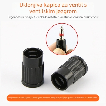 Bezdušni gumeni ventil za motocikle, električna vozila i automobila — zavrtni način, britski otvor, obična jezgra