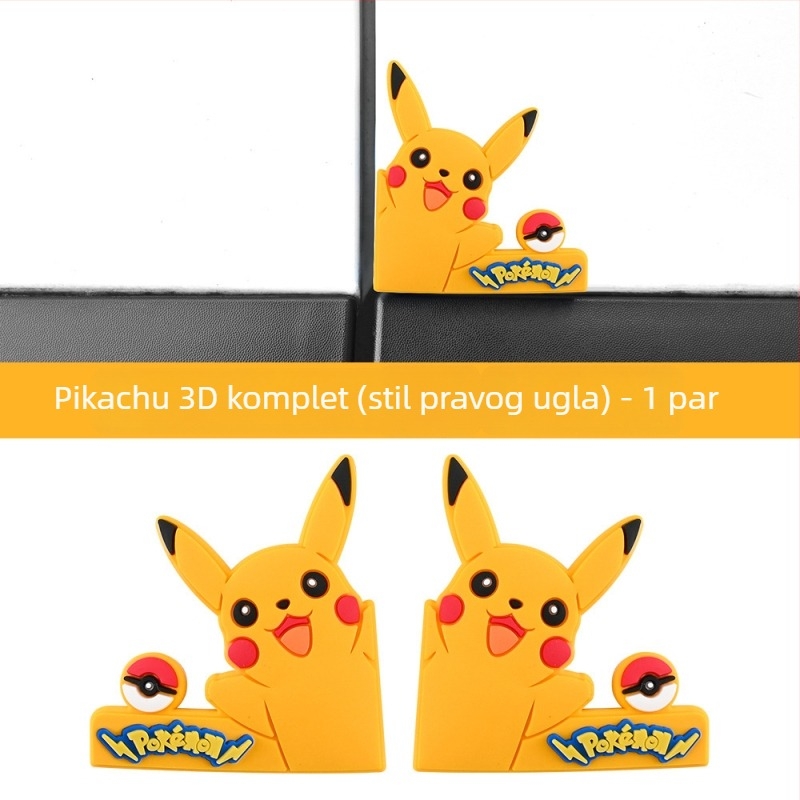 PVC zaštitna traka za kut vrata automobila, crtani model, univerzalno