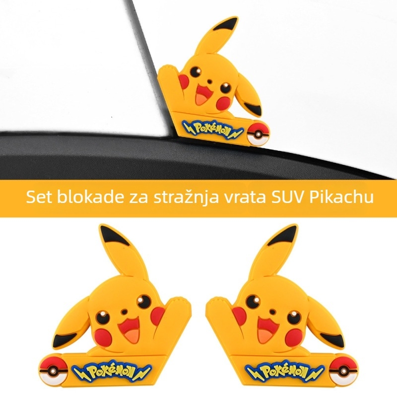 PVC zaštitna traka za kut vrata automobila, crtani model, univerzalno