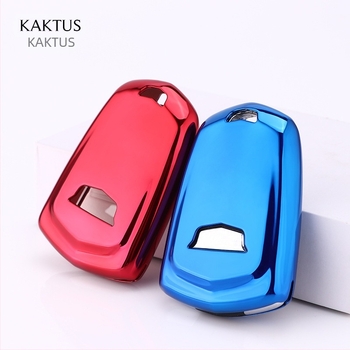 Cadillac TPU futrola za ključ, mekan zaštitni omotač od gume, all-in-one dizajn