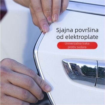 PVC zaštitna traka za vrata, model QL-02, prilagodljiva, univerzalna kompatibilnost