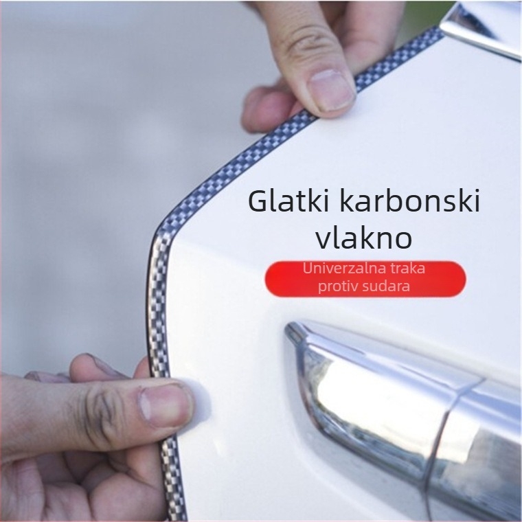 PVC zaštitna traka za vrata, model QL-02, prilagodljiva, univerzalna kompatibilnost