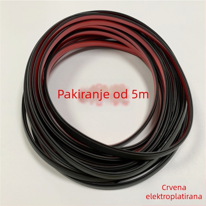 PVC zaštitna traka za vrata, model QL-02, prilagodljiva, univerzalna kompatibilnost