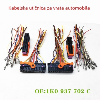 Kabl konektor za vrata za VW Sagitar, Touran, Lavida, Bora i Audi 1K0 937 702 C – plast, marka Huo ying, model Door plug, u paketu