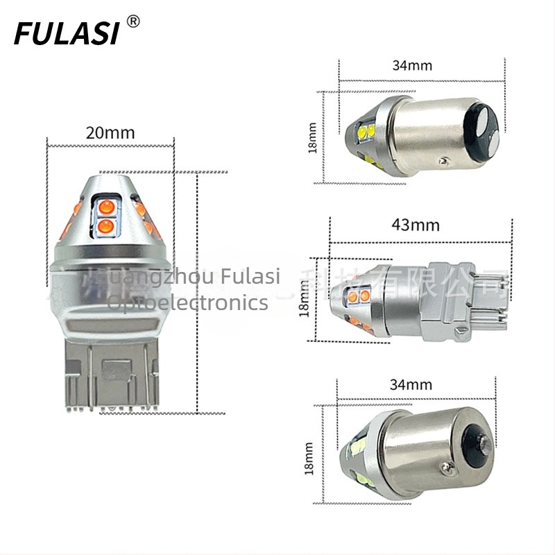 LED automobilska svjetla: visoka svjetlina, konstantan napon, širok raspon napona, 3030 SMD, 10SMD, 1157 kočnica svjetlo, 1156 pokazivač smjera, svjetlo za vožnju unatrag