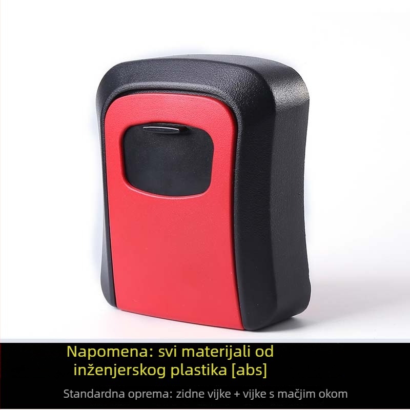 Mehanička kutija za rezervni ključ, ABS plastika, model XL-G2S, vodootporna i otporna na prašinu, za ulaz na gradilište