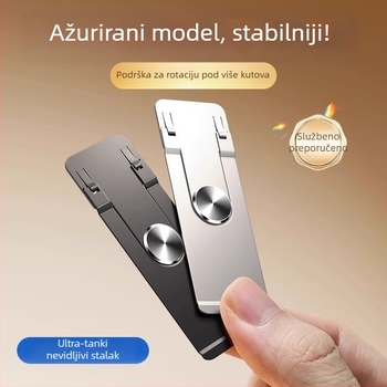Držač za telefon za stolni stalak s rotacijom od 360°, ljepilo stražnje pričvršćivanje, legura