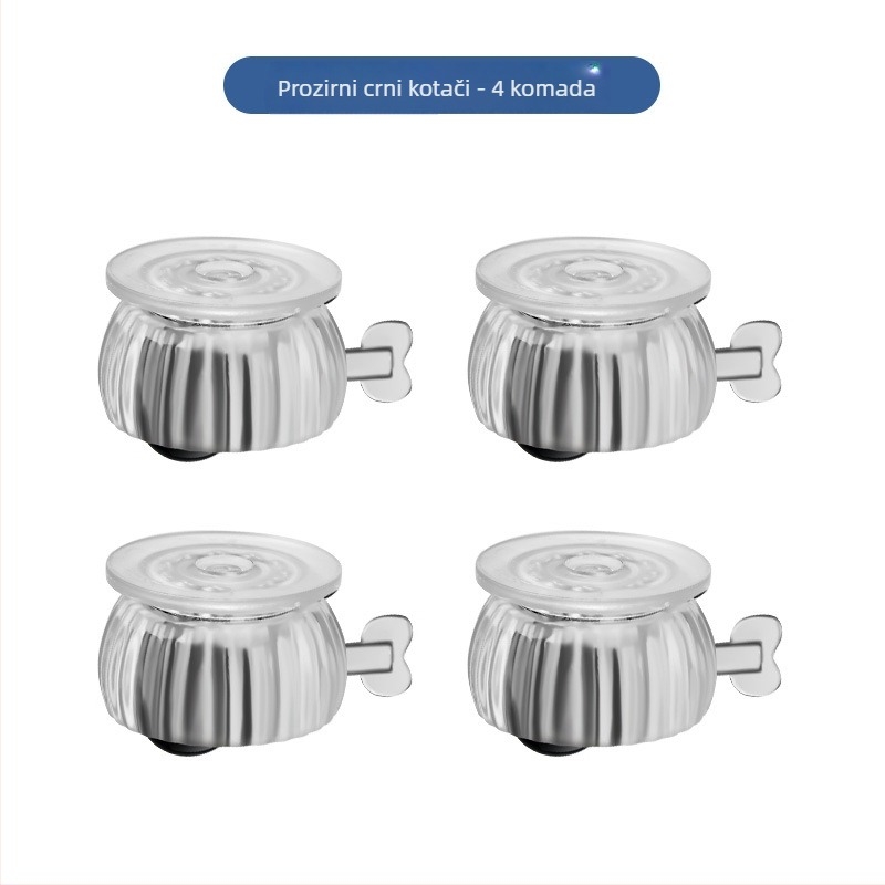 Univerzalni kotači za namještaj, od POM+ABS, otpornost na habanje