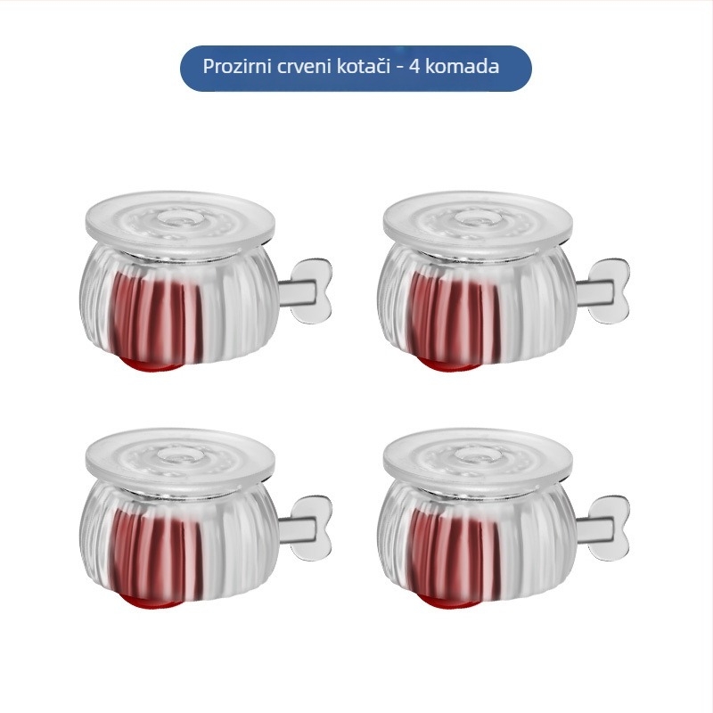 Univerzalni kotači za namještaj, od POM+ABS, otpornost na habanje