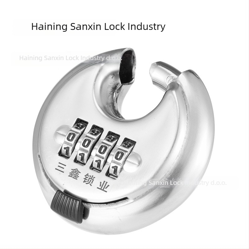 Brava od nehrđajućeg čelika s diskovnim sustavom za kodiranje, model 201, Sanxin, vodootporna za vanjsku upotrebu, kućna upotreba