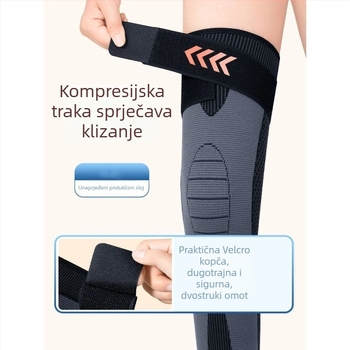 Nagnjenka koljena s mugwortom, samovruće grijanje, 6-satna toplina, poliestersko vlakno, podesiv remen, protuklizna zaštita koljena
