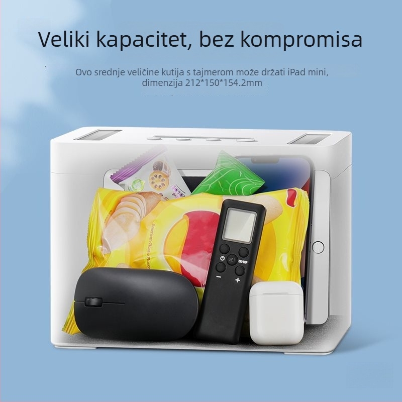 Kutija za zaključavanje mobitela s tajmerom – Tip: Kombinacijska brava, Model Lb101, Materijal: Drugo