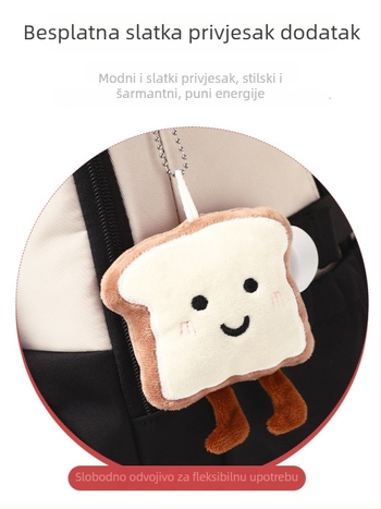 Ruksak za studente velikog kapaciteta, više pretinaca, vodootporan najlon, unisex dizajn, kompatibilan s 16-inčnim prijenosnikom