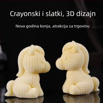Ruyi silikonska forma za tortu, crtani ponij oblik za deserte, kalup za pečenje (kalup za tortu • silikon • crtani ponij oblik • primjene: komercijalno, obitelj, poučavanje)