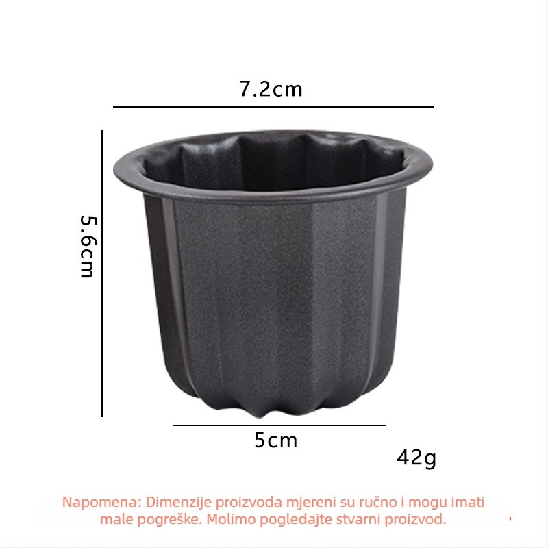 Kalup za kolač od ugljičnog čelika, nepravilnog oblika