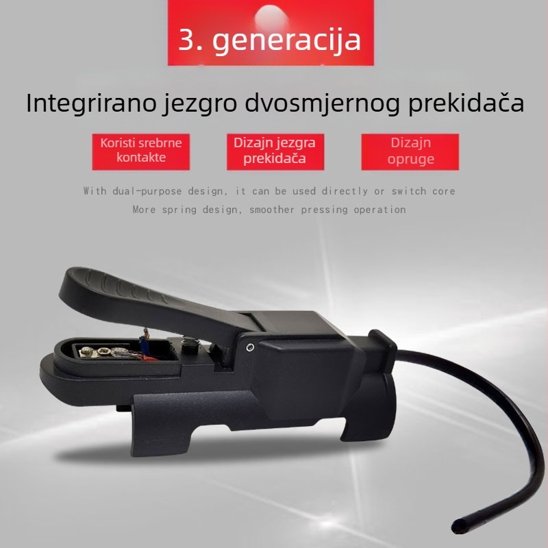 Kapos prekidač za argonsko zavarivanje lukom – treća generacija dvostruko namjenski prekidač, izrađen od najlonskih vlakana