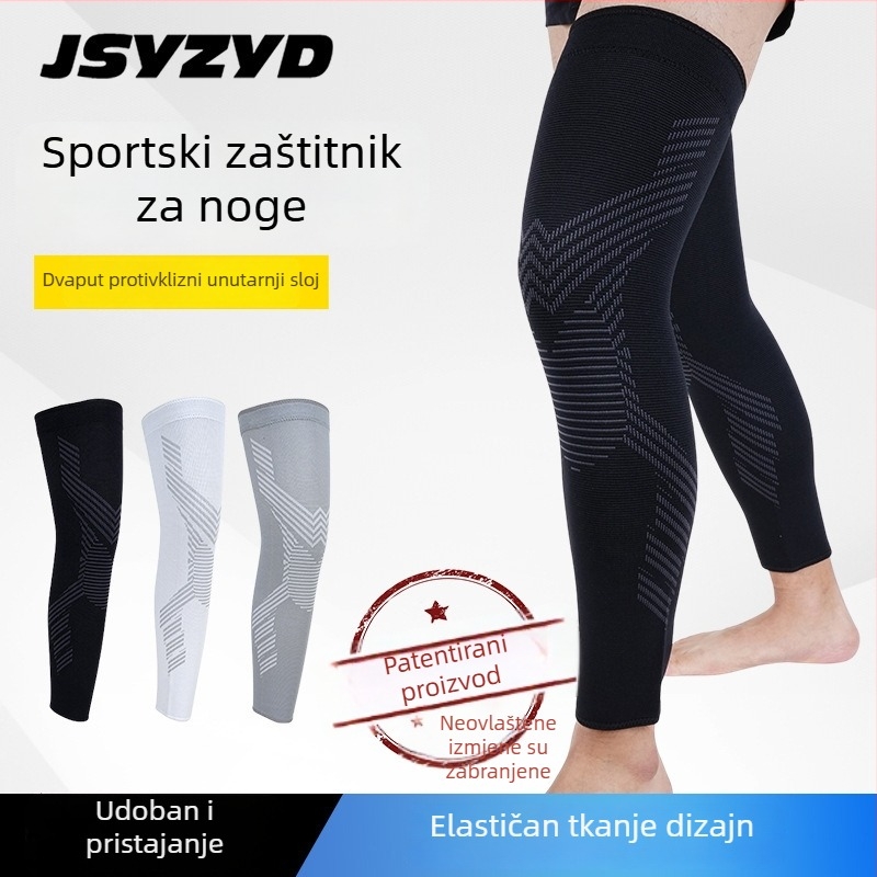 Nadkoljenice za odrasle, najlon zaštita listova, za košarku i nogomet, fitness i trčanje