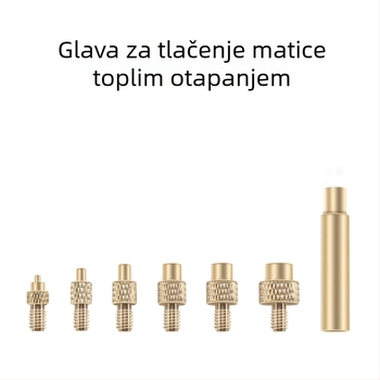 Stroj za ugradnju matice topljenjem, model 936, mesingana matica, termičko ubrizgavanje oblikovanje, DIY plastično 3D printanje