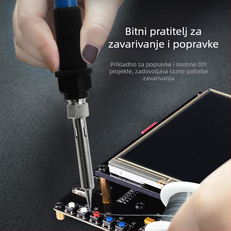 Bezolumna glava za lemljenje, s ravnim i zakrivljenim vrhom, bakrena, za 936 lemilicu