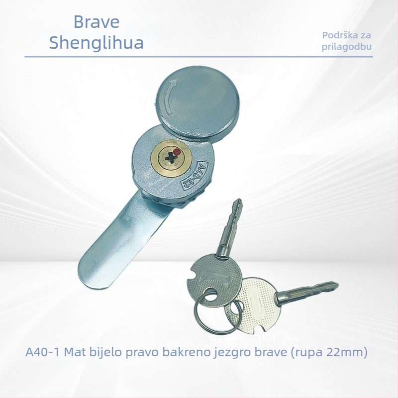 Mortise brava za električne kutije za distribuciju – legura cinka, modeli A40/A400; za kutije za distribuciju, brojila i ormariće; moderni minimalistički stil; prilagodba dostupna