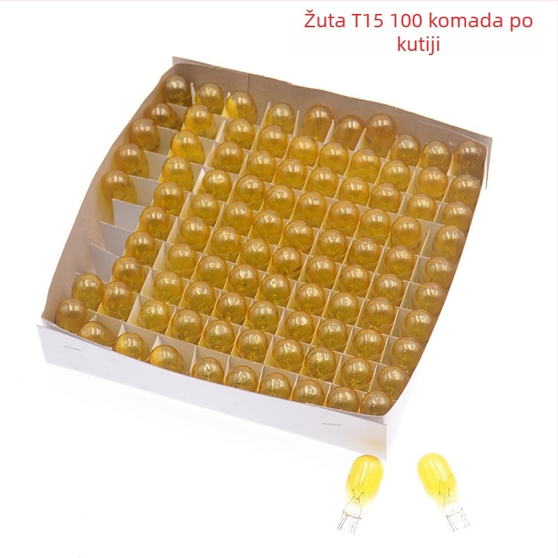 Lampa instrument ploče automobila T15, 12V, 21W, univerzalna utičnica T15