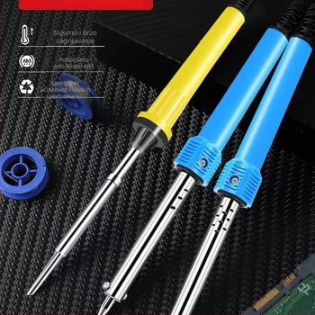 601 serija električni lemilni pištolj za kućnu i industrijsku upotrebu, konstantna temperatura, ne-podesiva, 220V, plastična drška, zavarivanje i održavanje