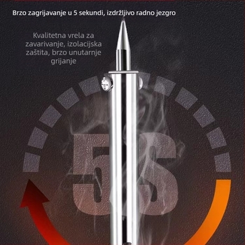 601 serija električni lemilni pištolj za kućnu i industrijsku upotrebu, konstantna temperatura, ne-podesiva, 220V, plastična drška, zavarivanje i održavanje