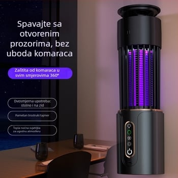 LED-lampa za ubijanje komaraca, pokrivenost 21–30 m², način ubijanja: svjetlosna zamka i električni šok, vrijeme punjenja 1–3 sata, vijek trajanja baterije 8–12 sati