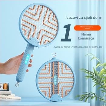 Sklopiva električna mreža za komarce s LED diodama, 4,2V, 2W, prilagodba