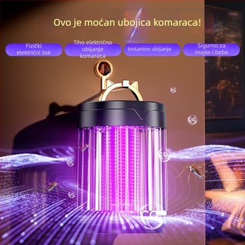 Lampa za uništavanje komaraca, vanjska UV lampa, ugrađena baterija 1001–1600mAh, pokrivenost 21–30 m², trajanje baterije 3–6 h, višestruko podešavanje