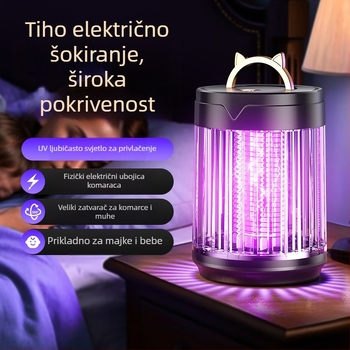 Lampa za uništavanje komaraca, vanjska UV lampa, ugrađena baterija 1001–1600mAh, pokrivenost 21–30 m², trajanje baterije 3–6 h, višestruko podešavanje