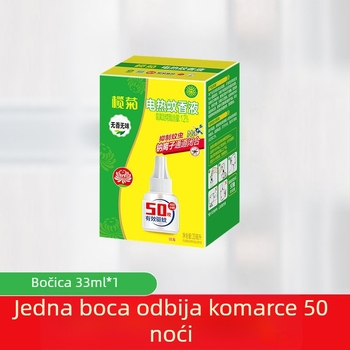 Električni repelent za komarce – tekućina, 33 ml, pakiranje 72, pesticid wp20160050
