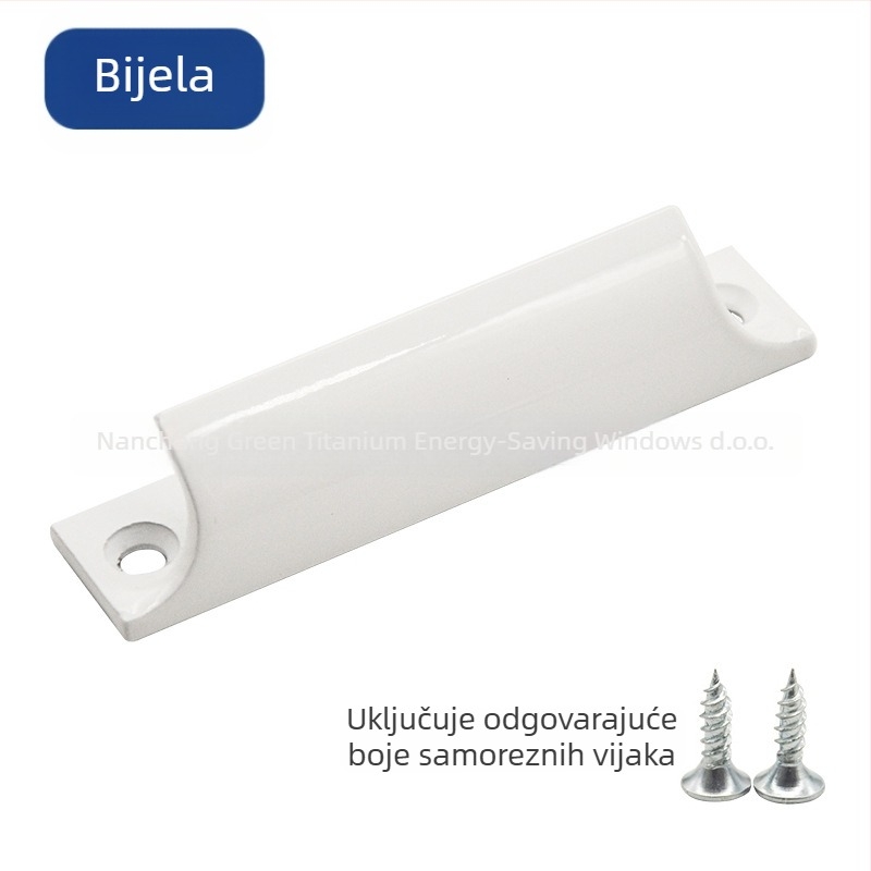 Kuka za vrata i prozore, aluminijska legura, XLS-01, završna obrada pečeni lak, Hinlanyashe