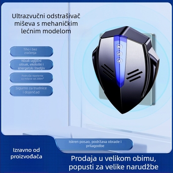 Domaći ultrazvučni odboj protiv štetnika s višefrekventnim ciklusom, visoka snaga, protiv komaraca, insekata i glodavaca