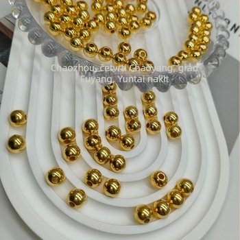 DIY dodaci — plastične/smolaste perle s elektroplatiranjem, Totem uzorak, prirodni stil, proljeće 2023