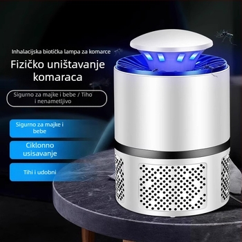 Unutarnja lampica za ubijanje komaraca s LED, način ubijanja inhalacijom, pokrivenost 21–30 m², bez ugrađene baterije