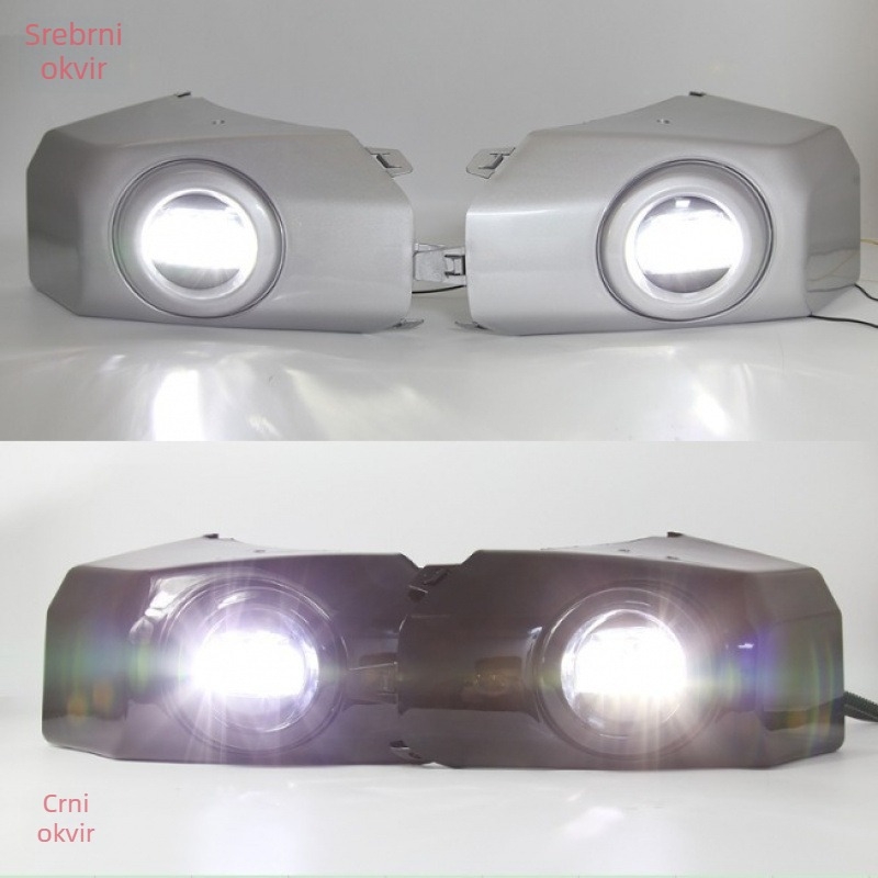 LED svjetla za maglu s crnim kućištem, antifog, dnevna svjetla, za 2007-2014
