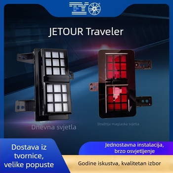 Jetour Traveler prednja LED DRL svjetla i stražnja svjetla za maglu | Brand: Tyo | Broj dijela: F26-4418010/20, F26-4416030/40 | Kompatibilan model: Jetour Traveler