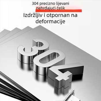 Ugrađena skrivena ručka ormara – 304 nehrđajući čelik, model 7893 Tatami, marka Ding gaolong, za ormariće, klizna vrata i drvena vrata