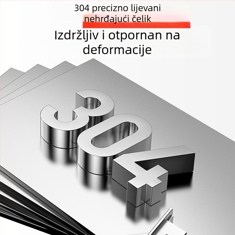 Ugrađena skrivena ručka ormara – 304 nehrđajući čelik, model 7893 Tatami, marka Ding gaolong, za ormariće, klizna vrata i drvena vrata